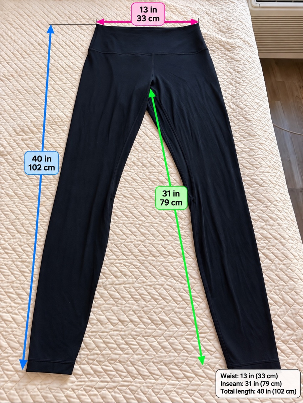 Lululemon Align High-Rise Pant 31” True Navy Size 8 Nulu Leggings